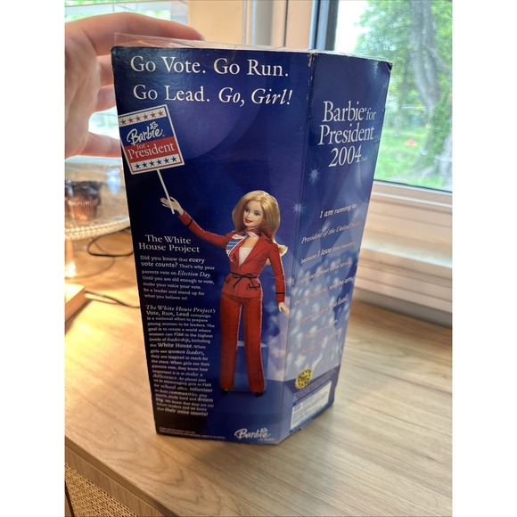 Barbie for‎ President Doll 2004 The Whitehouse Project Mattel #G6175 - Picture 4 of 6